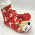 China Winter Crochet Fuzzy Fluffy Sherpa Slipper Socks Factory